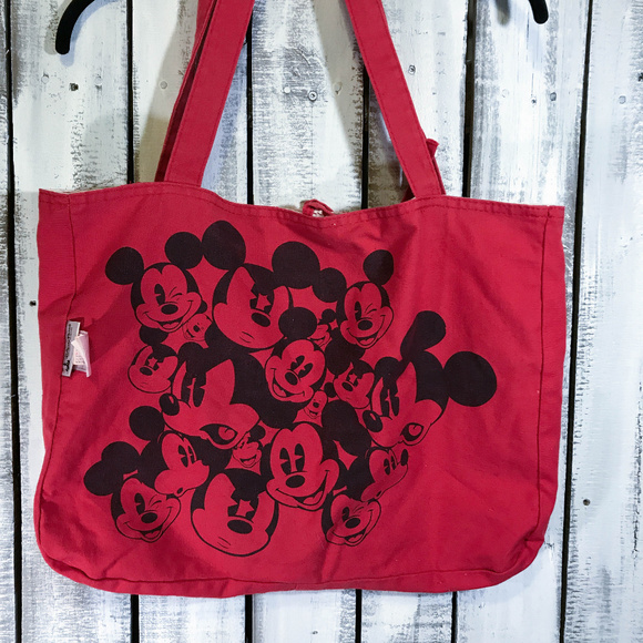 Disney Bags Disney Parks 971 Wdw Mickey Reversible Tote Bag Poshmark